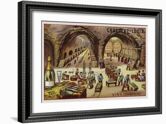 Winemaking-null-Framed Giclee Print