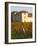 Winery Building and Golden Vineyard in Late Afternoon, Domaine Des Verdots, Conne De Labarde-Per Karlsson-Framed Photographic Print