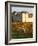 Winery Building and Golden Vineyard in Late Afternoon, Domaine Des Verdots, Conne De Labarde-Per Karlsson-Framed Photographic Print