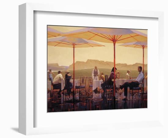 Winery Terrace-Brent Lynch-Framed Art Print