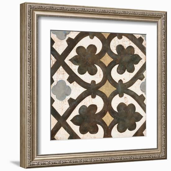 Winery Villa Tile 2-Arnie Fisk-Framed Art Print