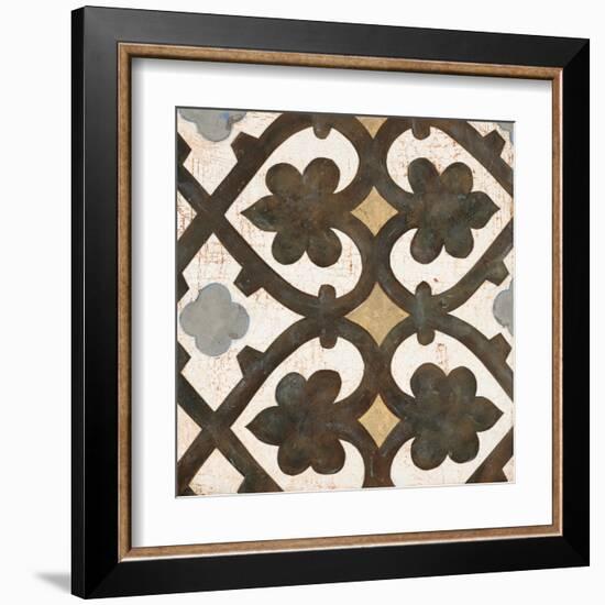 Winery Villa Tile 2-Arnie Fisk-Framed Art Print