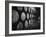 Winery Worker Checking Barrels of Wine-null-Framed Photographic Print