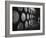 Winery Worker Checking Barrels of Wine-null-Framed Photographic Print