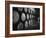 Winery Worker Checking Barrels of Wine-null-Framed Photographic Print