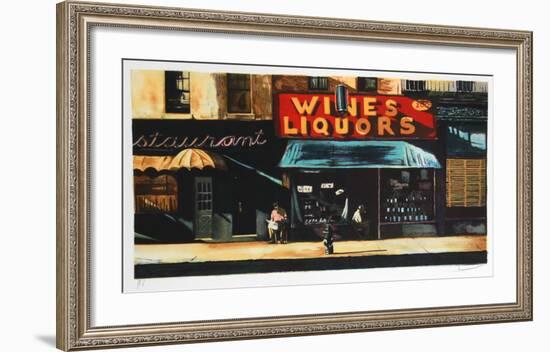 Wines and Liquors-Harry McCormick-Framed Collectable Print