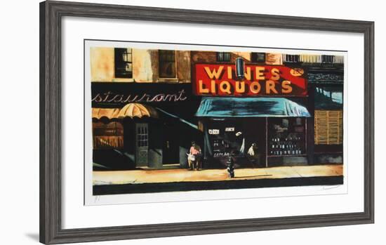 Wines and Liquors-Harry McCormick-Framed Collectable Print