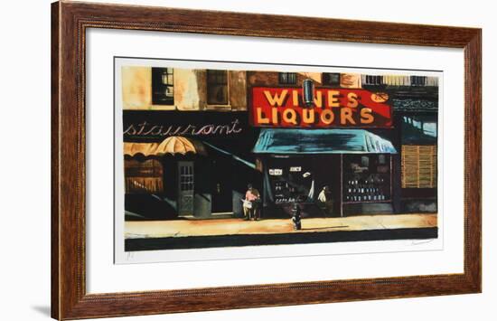 Wines and Liquors-Harry McCormick-Framed Collectable Print