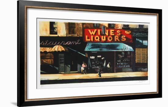 Wines and Liquors-Harry McCormick-Framed Collectable Print