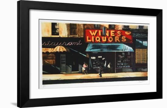 Wines and Liquors-Harry McCormick-Framed Collectable Print