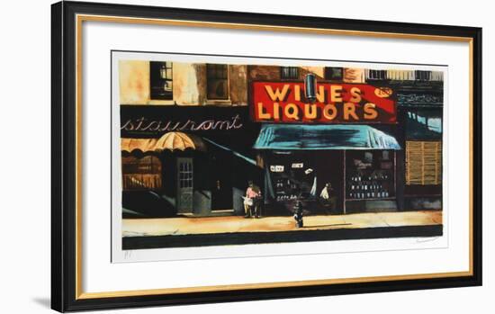 Wines and Liquors-Harry McCormick-Framed Collectable Print