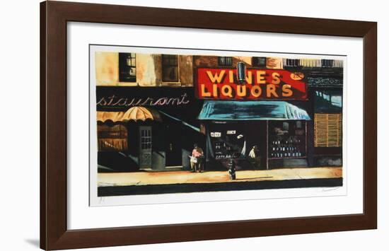 Wines and Liquors-Harry McCormick-Framed Collectable Print