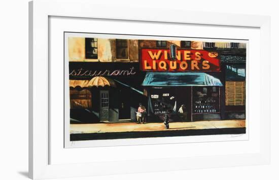 Wines and Liquors-Harry McCormick-Framed Collectable Print