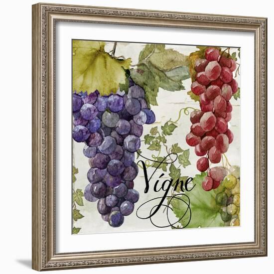 Wines of Paris I-Color Bakery-Framed Giclee Print