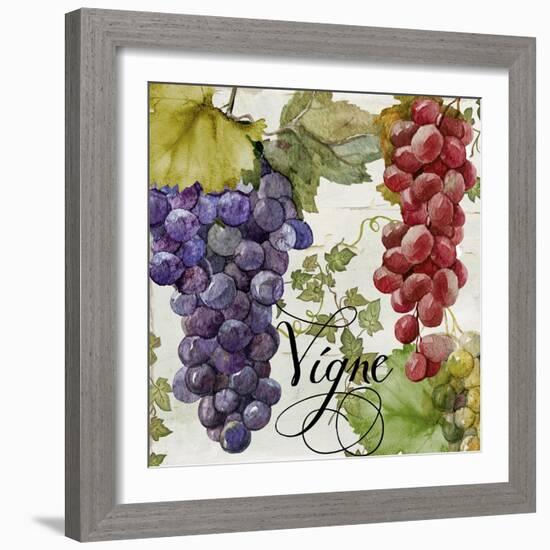 Wines of Paris I-Color Bakery-Framed Giclee Print