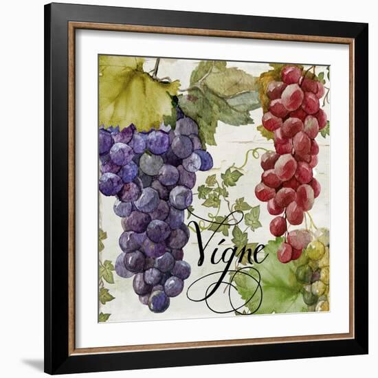 Wines of Paris I-Color Bakery-Framed Giclee Print