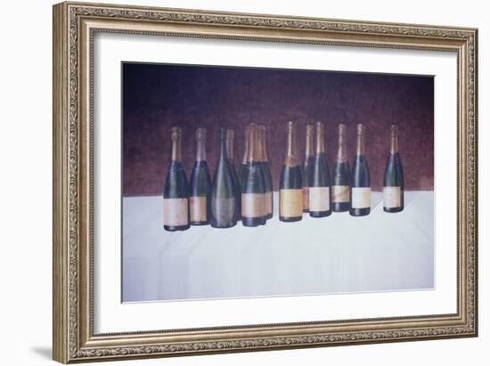 Winescape, Champagne, 2003-Lincoln Seligman-Framed Giclee Print
