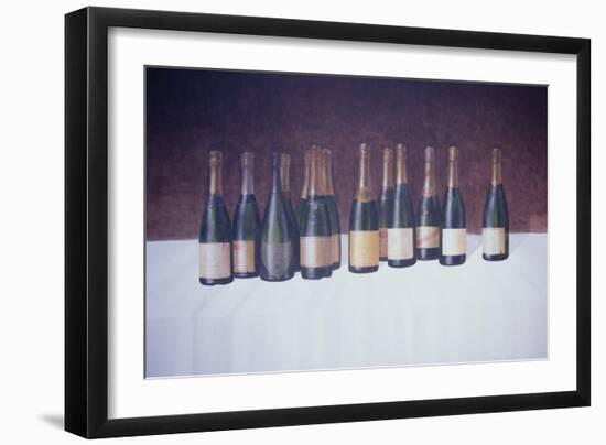 Winescape, Champagne, 2003-Lincoln Seligman-Framed Giclee Print