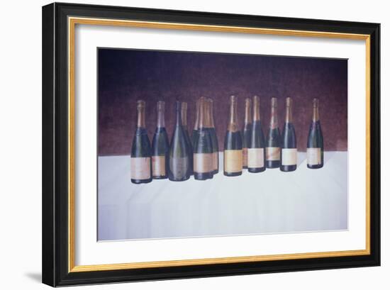 Winescape, Champagne, 2003-Lincoln Seligman-Framed Giclee Print