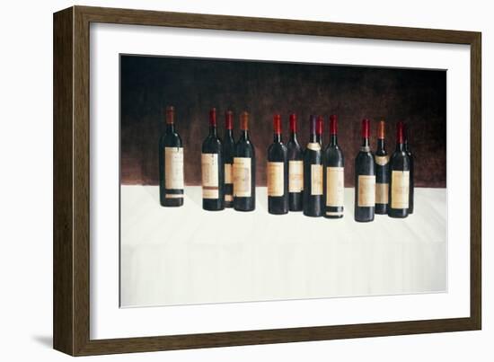 Winescape, Red, 2003-Lincoln Seligman-Framed Giclee Print