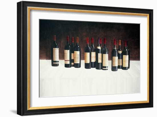 Winescape, Red, 2003-Lincoln Seligman-Framed Giclee Print