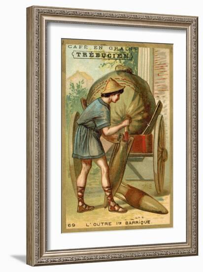 Wineskin - the First Cask-null-Framed Giclee Print
