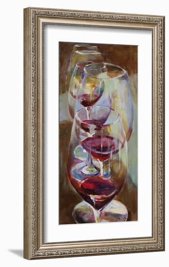 Winetasting-Amy Dixon-Framed Giclee Print