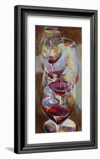 Winetasting-Amy Dixon-Framed Giclee Print