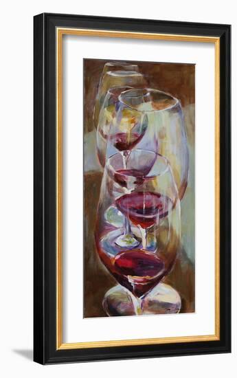 Winetasting-Amy Dixon-Framed Giclee Print