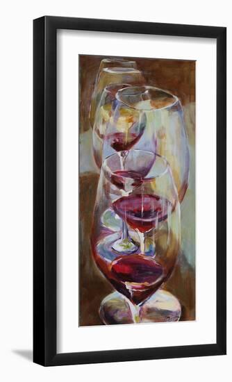 Winetasting-Amy Dixon-Framed Giclee Print