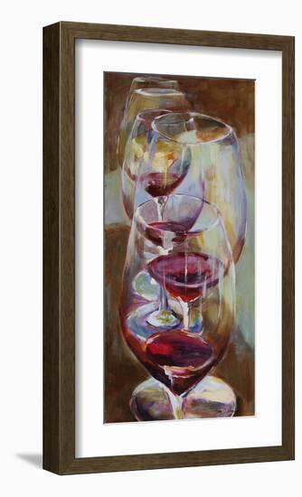 Winetasting-Amy Dixon-Framed Giclee Print