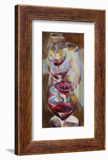 Winetasting-Amy Dixon-Framed Art Print