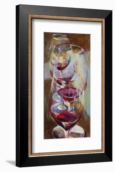 Winetasting-Amy Dixon-Framed Art Print