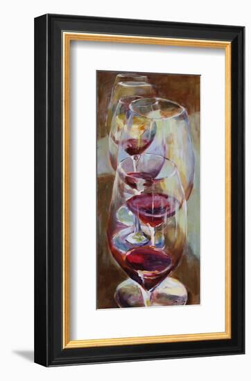 Winetasting-Amy Dixon-Framed Art Print