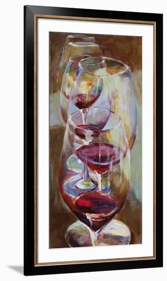 Winetasting-Amy Dixon-Framed Art Print