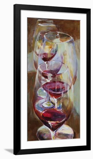 Winetasting-Amy Dixon-Framed Art Print