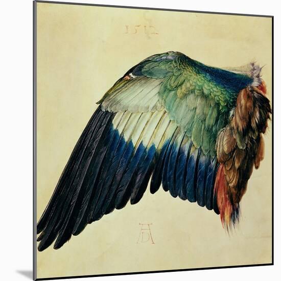 Wing of a Blue Roller, 1512-Albrecht Dürer-Mounted Giclee Print