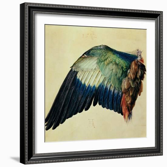 Wing of a Blue Roller, 1512-Albrecht Dürer-Framed Giclee Print