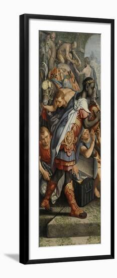 Wing of an Altarpiece with Adoration of the Magi-Pieter Aertsen-Framed Art Print