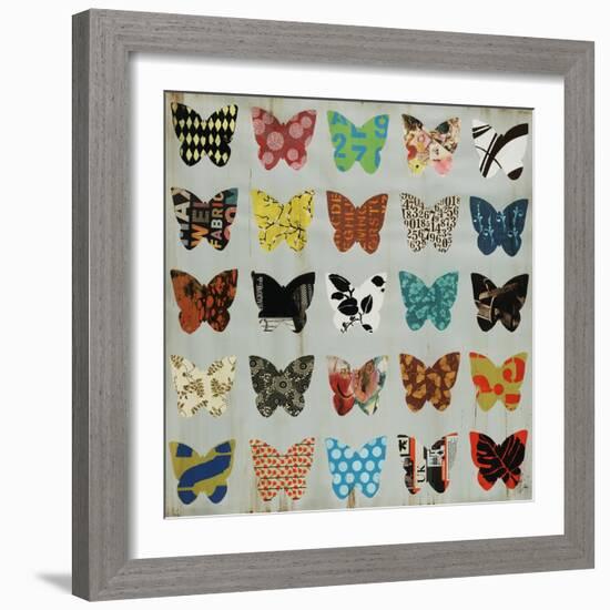 Wing Pattern II-Sydney Edmunds-Framed Giclee Print