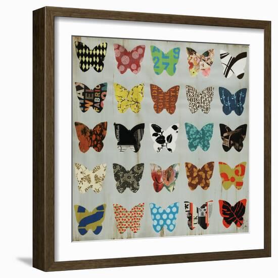 Wing Pattern II-Sydney Edmunds-Framed Giclee Print