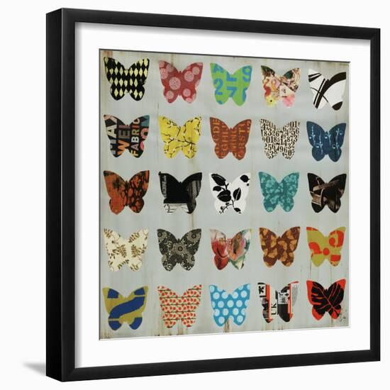 Wing Pattern II-Sydney Edmunds-Framed Giclee Print