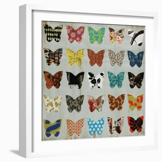 Wing Pattern II-Sydney Edmunds-Framed Giclee Print