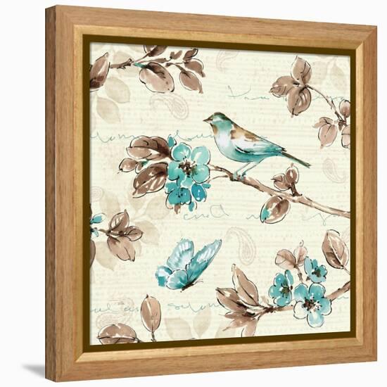 Wing Prints IV-Pela Design-Framed Stretched Canvas