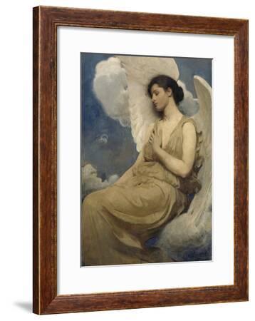 Abbott Handerson Thayer Winged figure Giclee Fine Art Print Repro on Canvas