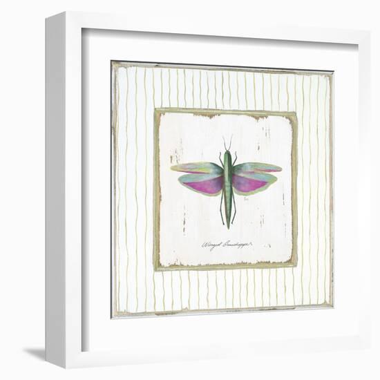 Winged Grasshopper-Jan Cooley-Framed Art Print