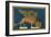 Winged Lion with Book-Found Image Press-Framed Giclee Print