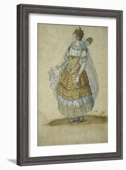 Winged Masquer-Inigo Jones-Framed Giclee Print