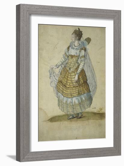 Winged Masquer-Inigo Jones-Framed Giclee Print