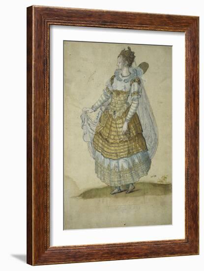 Winged Masquer-Inigo Jones-Framed Giclee Print